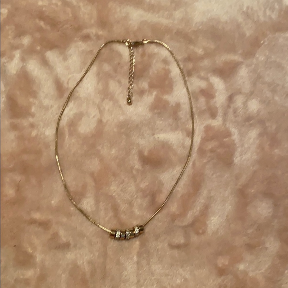 gold choker